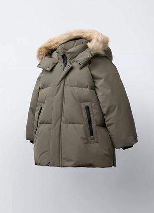 Пуховик zara