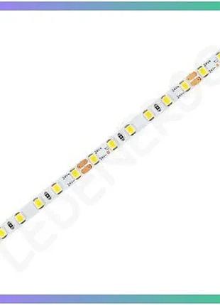 Світлодіодна стрічка colors 120-2835 24v 9.6w 910lm 4000k для підсвічування 5м ціна за 1м відвантаженн sku_dj120-24v-5mm-nw9