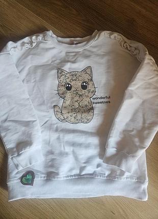 Реглан 6 лет с котиком