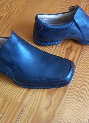Чоловічі шкіряні туфлі clarks, туфли мужские, шкіряні чоловічі туфлі