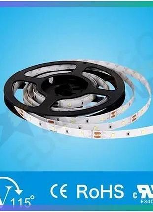 Світлодіодна стрічка rishang 60-2835 24v 12w 956lm 3000k 5м для підсвічування теплий білий світло sku_rn0060tc-a-ww