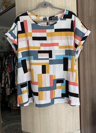 Блузка shein 3 xl короткий рукав