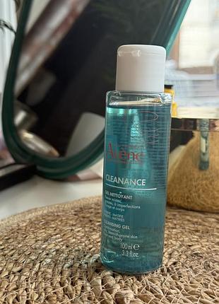 Очищувальний гель avene cleanance для обличчя й тіла, 100 мл.