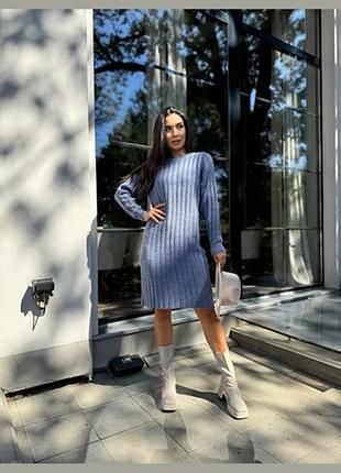 Нова блакитна сукня new look з кишенями
