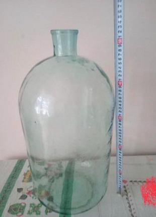 Бутыль на 20 л стеклянный под конусную пробку