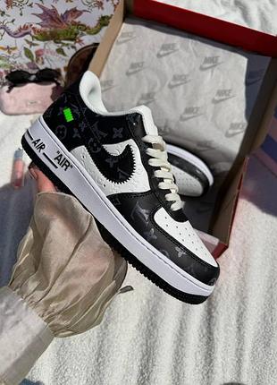 Nike air force 1 low by virgil abloh white black x louis vuitton