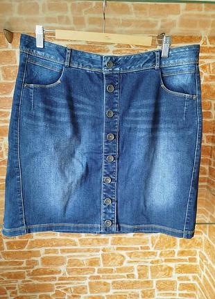 Джинсовая юбка street one 50 xl
