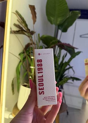 Антивікова сироватка для обличчя k-secret seoul 1988 serum retinal liposome 2% + black ginseng об'ємом 30 мл.