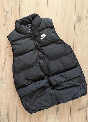 Подростковая жилетка найк nike k nsw snyfl vest l р  147-158 см