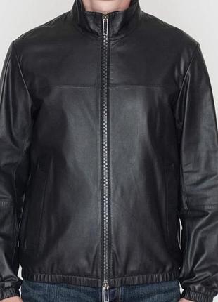 Куртка шкіряна emporio armani