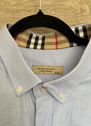 Сорочка burberry розмір xxl стан 10/10