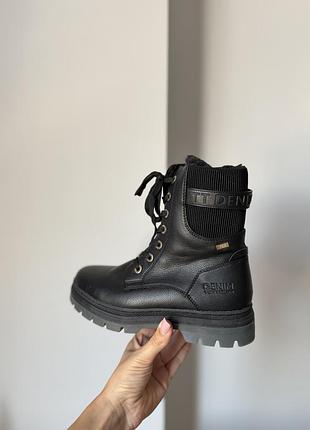 Жіночі зимові черевики tom tailor denim із водовідштовхувальною мембраною tex.