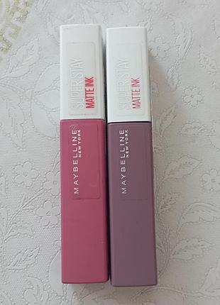 Матовий блиск фірми maybelline