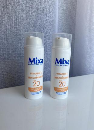 Крем для обличчя mixa anti-dark spot cream spf 20