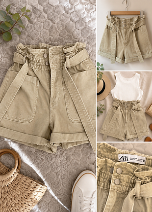 Джинсовые шорты zara