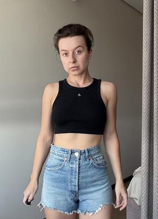 Короткие джинсовые шорты zara