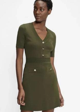 Нова трикотажна сукня ted baker з золотими ґудзиками