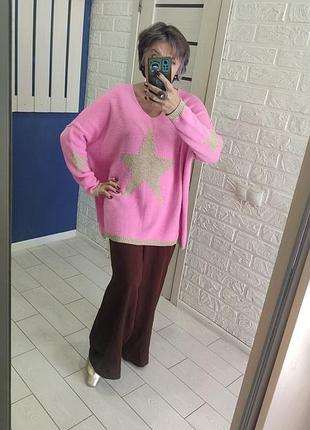 Светр 3xl акріл жакард