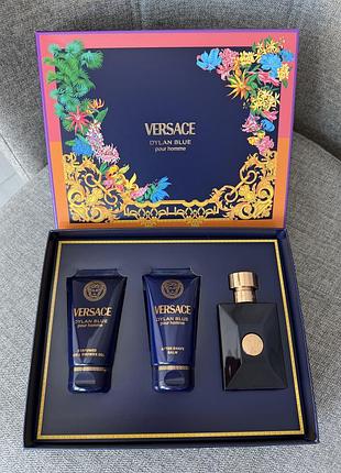 Versace dylan blue pour homme набір