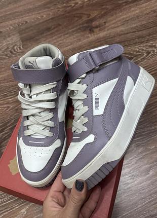 Хайтопи. кеди високі puma carina street на дівчинку 39 р