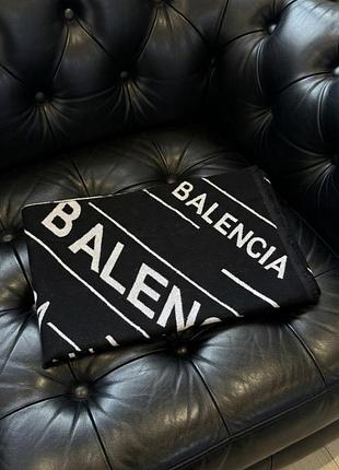 Двусторонній кашеміровий палантин в стилі balenciaga