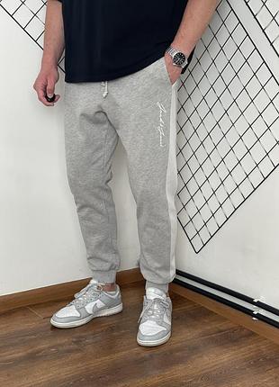 Світло сірі спортивні штани джогери jack&jones