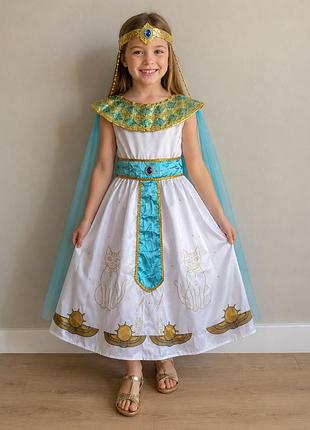 Костюм клеопатра египетская царица 8-9-10 лет, 128 см 134 см 140 см