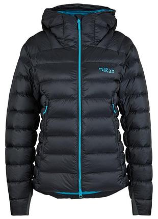 Жіноча трекінгова куртка/пуховик rab electron pro jacket w beluga