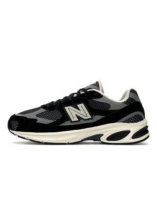 Мужские кроссовки new balance 2010 grey black