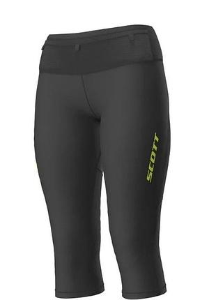 Жіночі бігові тайтси легінси scott rc run women's 3/4 tights