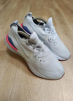 Кроссовки nike epic react flyknit 2 размер 42 (27см)