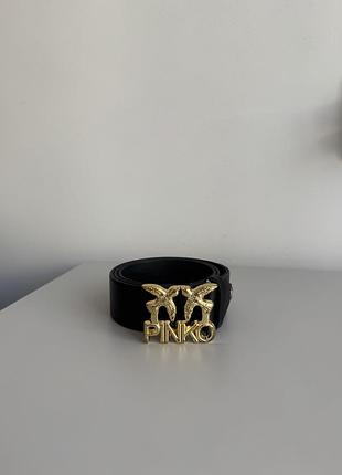 Шкіряний ремінь pinko натуральна шкіра