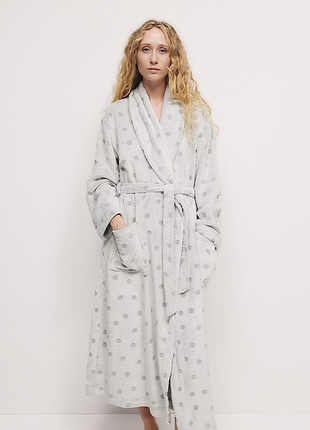 Плюшевый халат marks &amp; spencer, р. м, оригинал