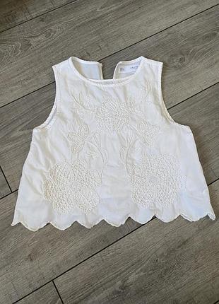 Zara сорочка/блуза на дівчинку 8-9років