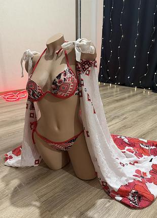 Купальник з парео
