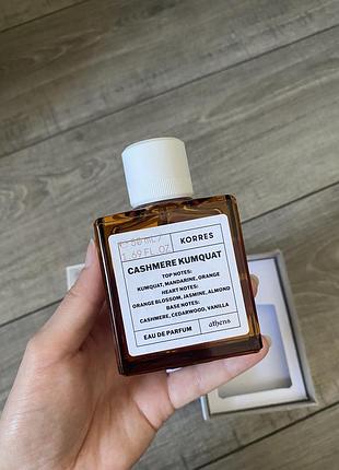 Korres cashmere kumquat парфумована вода 50ml unisex
