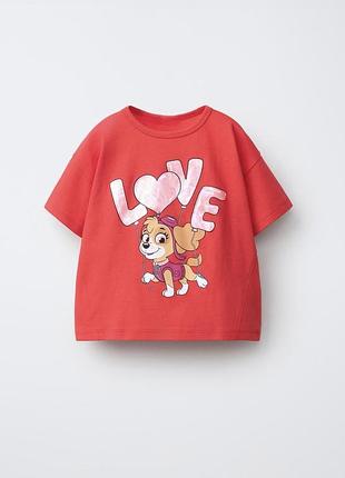 Нова футболка zara, розмір 4 роки (104см)