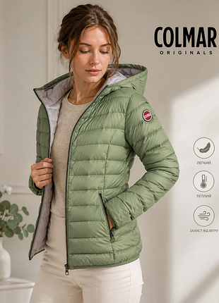 Брендовый деми пуховик от colmar