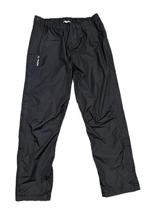 Мембранні водонепроникні штани-самоскиди vaude fluid full-zip pants ii