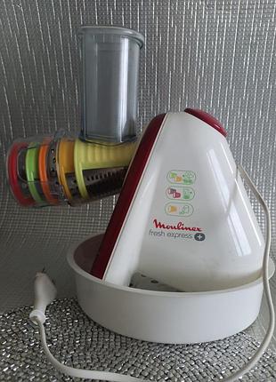 Мультирізка (електротерка) moulinex fresh express+ dj756g б/у