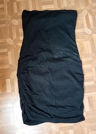 Коротка жіноча сукня чорна