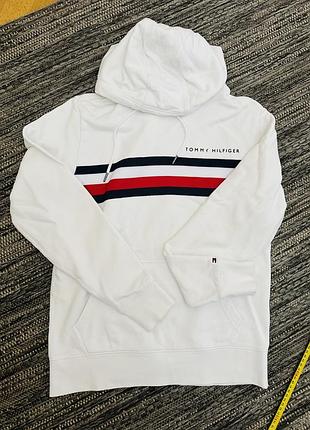 Худі tommy hilfiger біле