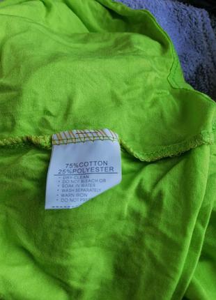 Бирюзовый майка на бретелях фасон боксерка размеры l xl 2xl 3xl 4xl состав коттон и полиэстер 2
