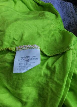 Желтый майка на бретелях фасон боксерка размеры l xl 2xl 3xl 4xl состав коттон и полиэстер 2