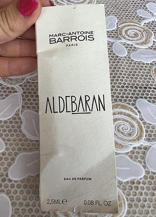 Marc-antoine barrois aldebaran  парфумована вода (пробник)