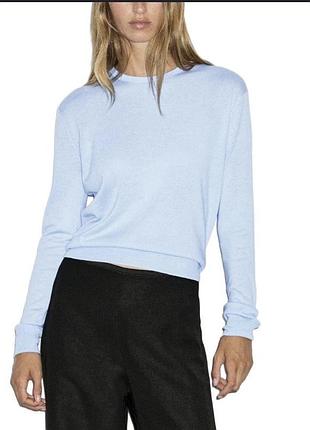 Светр тонкий з вмістом вовни massimo dutti