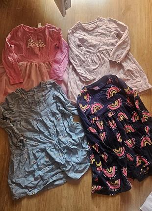 Лот платье 5-7 лет