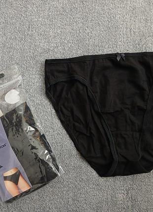Женские хлопковые трусы marks &amp; spencer (m&amp;s) high legs набор 5 шт р. uk 12 / eur 40 2