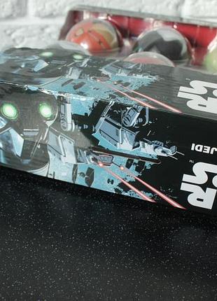 Набор из шести металлических елочных шаров star wars: return of the jedi bauble pack 4