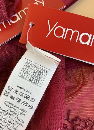 Кружевной пояс для чулок yamamay 7